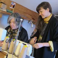 Brigitte Longuevergne a transmis son savoir à Clémentine Lemaître.