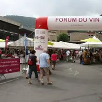 Le forum des vins à Mende.