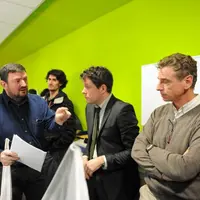 Olivier Boulat, Julien Langlet et Laurent Scheyer.