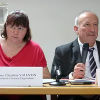Christine Valentin et Francis Chabalier