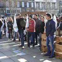Le 26 janvier dernier, la FRSEA Auvergne Rhône-Alpes, a organisé une mobilisation de soutien aux producteurs de Coopal à Clermont-Ferrand.