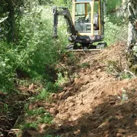Au village de Cheyroux, commune de Mas d’Orcières, une réserve a été mise en place afin de récupérer l’eau d’un ancien captage.
