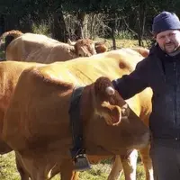Installé depuis février 2016 à Lachamps-Ribennes (le Crouzet), Florian Tichit, du Gaec Tichit du Crouzet, élève sur son exploitation des limousines et