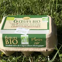 Les ½ufs figurent dans le top cinq des produits bio consommés.