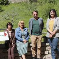 Mercredi 3 mai, les élus de Sainte-Énime, en présence de la secrétaire-adjointe de la chambre d'agriculture Nadia Vidal, ont présenté leur projet pour