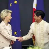 L’Union européenne et les Philippines ont entamé une étude exploratoire pour un accord de libre-échange lors de la visite d’Ursula Von der Leyen, prés