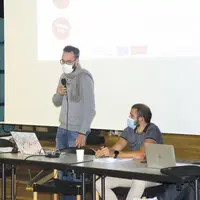 La présentation de la restitution du diagnostic territorial dans le cadre du PTECA par le Syndicat mixte d’aménagement et de gestion de l’Aubrac, avec