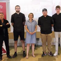 Du 27 août au 4 septembre, quatre apprentis en filière boucherie au CFA de Mende et leur professeur, Robert Pradeilles, ont découvert la Californie, a