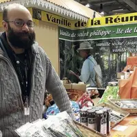 Geoffrey Leichning est producteur de vanille sur l’île de la Réunion et depuis 14 ans, il ne manque aucun SIA, l’une des rares occasions de rencontrer