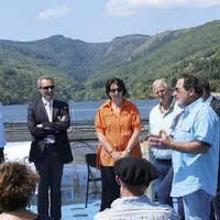 Vendredi 7 juillet a été inaugurée la nouvelle plateforme de la pisciculture du mont Lozère, qui devrait pérenniser l’activité pour les trente années