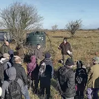 Visite d’une exploitation impliquée dans le programme Burren.