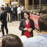 Un peu plus de 80 élèves sont venus écouter les témoignages proposés au Barbeuc’install.