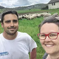 Yannick et Nadège Champaix ne manquent pas d'idées pour valoriser et commercialiser la viande de leurs deux troupeaux.