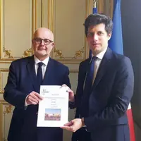 Le sénateur du Nord Frédéric Marchand a remis le rapport d'étape sur les PAT au ministre de l'Agriculture.