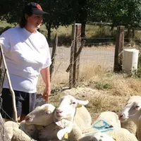Catherine Fayet est présidente de l’association de chiens de troupeaux en Lozère.