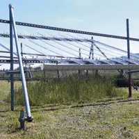 Le dispositif expérimental à Theix (63) où sont étudiés les comportements d’une prairie naturelle à une sécheresse longue et extrême.