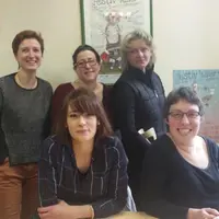 De gauche à droite et de haut en bas : Johanne, Delphine, Julie, Eugnie et Laurence.