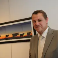 Marc Pagès, directeur général adjoint d'Interbev à Paris, dans son bureau.