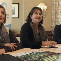 Patricia Brémond, Sophie Pantel et Sébastien Oizol.