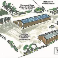 Le document comprend trois exemples d’exploitation d’élevage (bovin lait, bovin viande et ovin allaitant) illustrant la notion de ferme à énergie posi