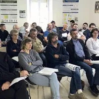 Éleveurs et prescripteurs présents à l’AG de Rom sélection.
