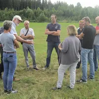 Des échanges sur le terrain fructueux entre agriculteurs français et allemands.