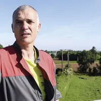 Hervé Sevenou, président de l’association Alli’homme et agriculteur à Sizun (29).