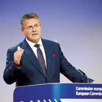 Maro? ?efcovic, vice-président exécutif de la Commission européenne.