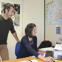 Céline Talon et Anthony Caprio, qui a déjà travaillé sur le sujet en Haute-Loire, ont à leur menu les moules perlières de la Truyère.