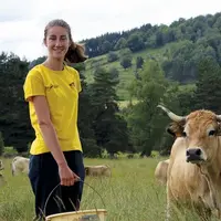 Lorine Delcros, bien connue de nombreux jeunes agriculteurs puisqu'elle a travaillé au bureau des Jeunes Agriculteurs, a décidé, à son tour de franchi