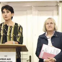Sophie Pantel, présidente du conseil départemental et Christine Wills-Morel, préfète de la Lozère.