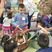 La ferme du Massif accueille chaque année de nombreuses classes.