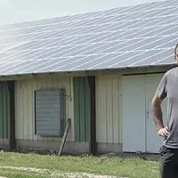 Christophe Bouterige était l'un des premiers à se lancer dans la production d'électricité dans le Puy-de-Dôme.