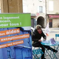 Delphine Henry, en poste.