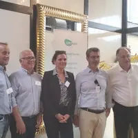 GRTgaz et élus inaugurent la première installation d’injection de gaz renouvelable dans les réseaux en Auvergne-Rhône-Alpes, à Saint-Victor.
