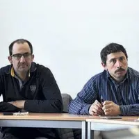 De gauche à droite : Michel Joly, éleveur en Saône-et-Loire, Frédéric Blanchonnet, éleveur dans l’Allier, Pascal Lerousseau, éleveur en Creuse et Patr