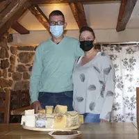 Alexandre et Magali Aurel, les propriétaires de l'auberge de la Tourre.