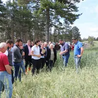 FDSEA et JA, accompagné de la chambre d’agriculture, ont invité le 21 juin dernier, les ont invité les représentants de l’état, du conseil département