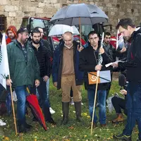 Une délégation de six personnes a été reçue par Anne Legile, directrice du parc national des Cévennes.