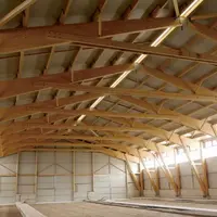 Charpente de la bergerie Almir.