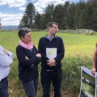 Mercredi 25 mai, Sébastien Windsor, président des chambres d'agriculture France, est venu effectuer une visite de terrain en Lozère, à l'invitation de
