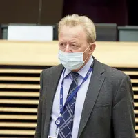Janusz Wojciechowski  lors du meeting hebdomadaire avec la commission von der Leyen.