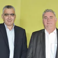 Jean-Claude Virenque, président d’Unicor et Denis Simon, nouveau directeur général