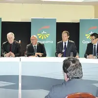 Didier Laluet était, entre autres, accompagné de Guy Lavigne, secrétaire du conseil d’administration de Groupama d’Oc, remplaçant le président Jean-Yv