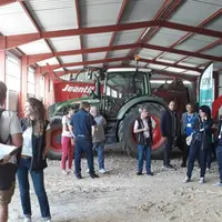 Une trentaine de congressistes a répondu présent à la visite dans le Livradois-Forez des Cuma de Bertignat et Pont-David organisée dans le cadre du co
