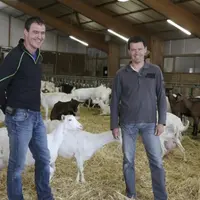 Hervé (à droite) et Samuel Solignac.