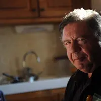 André Palmier, marchand de bestiaux depuis plus de 40 ans au village des Bondons, dans le parc national des Cévennes.