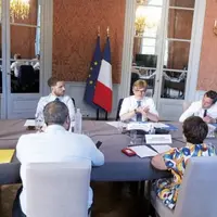 Réunion du Conseil de l'agriculture française au sujet de la Pac et de la gestion des risques.