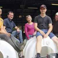 Originaire de l'Ariège, Anthony Brasquie a intégré le Gaec de Lhermet-Chausy, dans le Cantal, au terme d'une année de parrainage, permettant à Michel