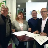 Signature de la convention de partenariat avec ERDF.
